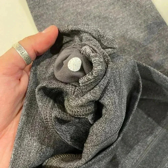 Lululemon Women Wunder Under HR 7/8 Tight *SE Tech Luxtreme Gray Women’s Size 4 - Picture 6 of 7